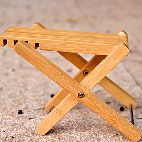 Miwayer クラシックギター用足台ギター奏者用足置き竹製フットレスト 4