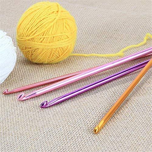 KOYOKAKI-JP かぎ針 11本入 編み棒 カラフル レース針 アフガン 編み針 アルミ製 アルミニウムフック 編み物道具 DIY手芸 マ |  | 01