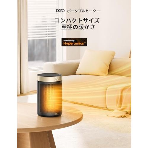 DREO (ドレオ) セラミックヒーター 【小型 足元ヒーター・2025冬新po DREO セラミックヒーター 小型 足元ヒーター・2025冬新型 電気ファンス
