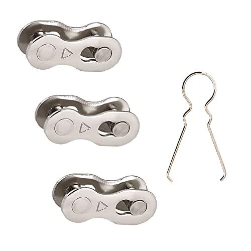 自転車 6 7 8 速用 3セット入 ミッシングリンク 取り外す工具付き