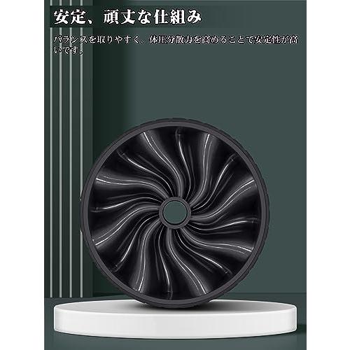 FEELCAT 腹筋ローラー 1輪 静音 アブローラー スリムトレーナー アブホイール 上半身筋トレ 膝保護マット付き (A- 一輪ブラック) |  | 02