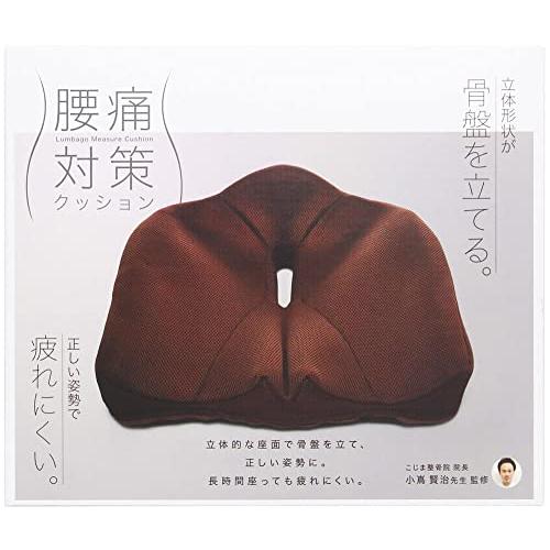 コジット フィット感で差が出る 腰痛 姿勢 ウレタンクッション ブラウン 幅43ｃｍ | 