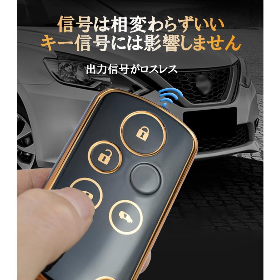 [TECART] ホンダ専用 キーケース Honda キーチェーン シリコン 全面保護 スマート キーケース ステップワゴン RK フリード エ |  | 02