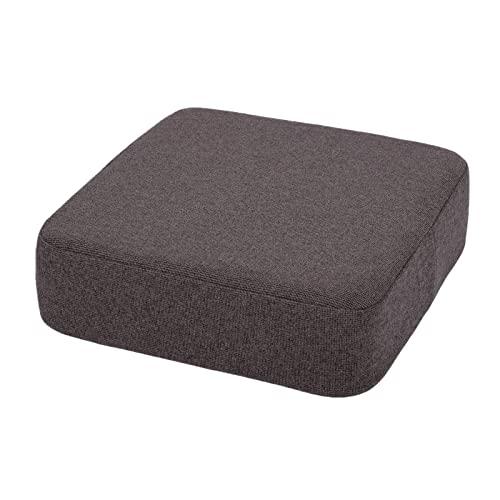 Baibu Home 座布団 クッション 低反発+高反発 ウレタン 厚め 極厚 ざぶとん 43×43×12cm ゆっくり沈む 床用 フロアクッシ | 