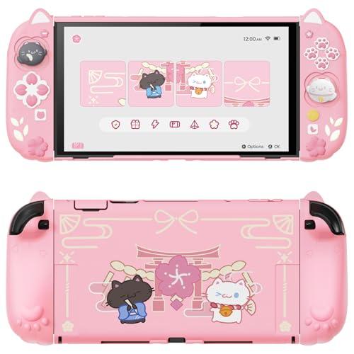 PlayVital Switch 2用保護カバーセット switch2ドック対応 猫耳＆肉球