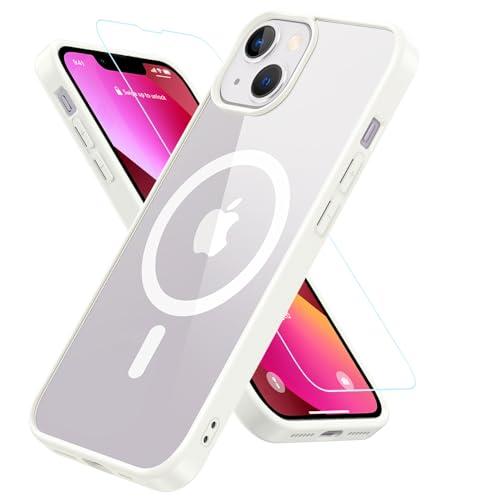 iPhone13 ケース iPhone14 BESINPO ガラスフィルム付き・MagSafe対応