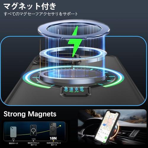 DUEDUE iPhone 12/12 Pro ケース MagSafe対応 アイフォン12/12