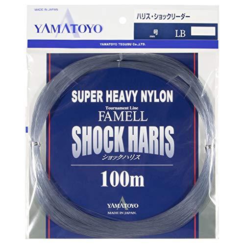 ヤマトヨテグス(YAMATOYO) ハリス ファメル ショックハリス ナイロン 100m 16号 55lb グレー | 