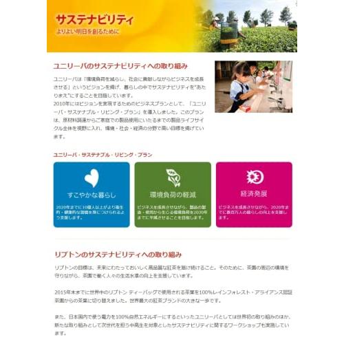 リプトン紅茶 フレーバーティーアソート 3種(アップル・ピーチ&マンゴー・ミックスベリー) ティーバッグ×60袋 |  | 02