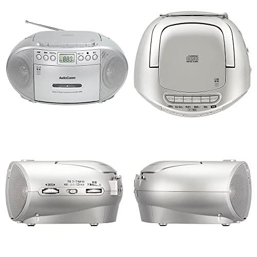 ポータブルCDプレーヤー.カセットプレーヤー.ラジオ.まとめ売り オーム電機AudioComm CDラジカセ CDラジオ CDプレーヤー カセット
