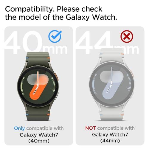 Spigen Galaxy Watch 7 40mm 一体型ケース スポーツ バンド 二重素材