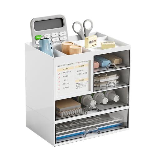 RAIN QUEEN 小物入れ 卓上収納 デスクオーガナイザー ペン立て 文房具 収納 卓上収納 引き出し 収納 小物ボックス 小物収納 引き出 | 