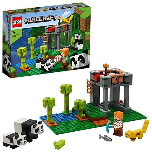 レゴ(LEGO) マインクラフト パンダ保育園 21158 おもちゃ ブロック  動物 どうぶつ 街づくり 男の子 女の子 7歳以上 | 