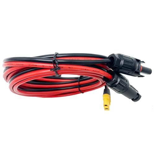 WBGADAM MC4ソーラーパネルからXT60 アダプターケーブル XT60メス 12AWG 延長ケーブル 0.6m 、ポータブル発電所、ソー |  | 02