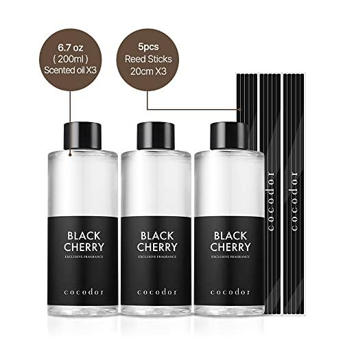 COCODOR ココドール ディフューザーオイル詰め替え用 ブラックチェリー(Black Cherry) 200ml 3個セット リードディフュ |  | 02