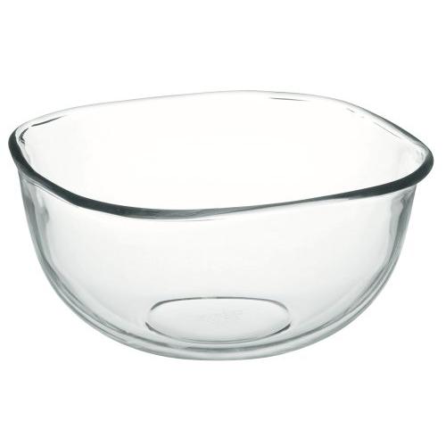 iwaki(イワキ) 耐熱ガラス ボウル 角型 外径23×23cm 3.3L KBC337 | 