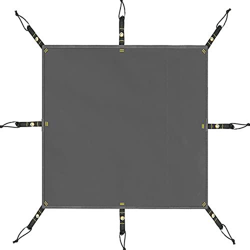 Farfly テントシート 防水加工 耐水圧3000mm グランドシート 厚手 アウトドア キャンプ 登山 ハトメつき 取付簡単 収納袋付き ( | 
