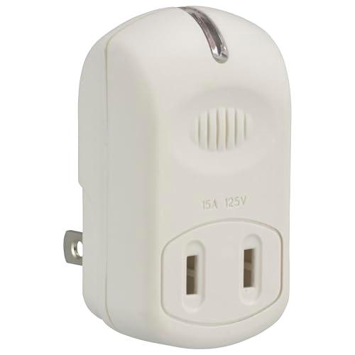 オーム(OHM) 電源タップ 強力雷ガード 1個口 白 HS-TM1MK3PBT-W 00-5090 | 