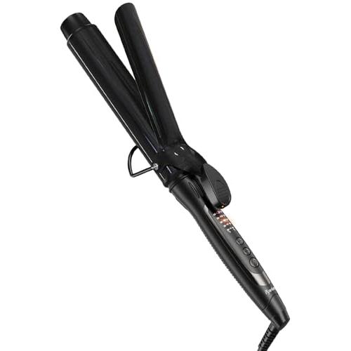 Ryanboo ヘアアイロン カールアイロン コテ 38mm カーリングアイロン 5段階温度調整 プロ仕様 MAX220℃ 海外対応(38mm | 