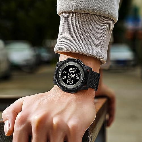 Timever（タイムエバー）デジタルうで時計 メンズ 薄型 軽量 装着感