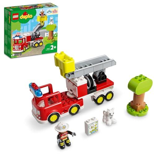 レゴ(LEGO) デュプロ デュプロのまち はしご車 おもちゃ 玩具 誕生日  ブロック 知育 男の子 女の子 子供 1歳半 2歳 4歳 幼児 | 