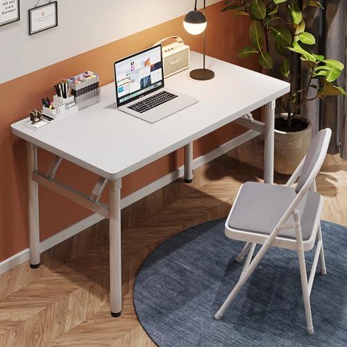Rshtong 折りたたみデスク デスク パソコンデスク 机 折り畳み 幅80cm×奥行50cm PCデスク 在宅勤務 リモートワーク用 おしゃ | 