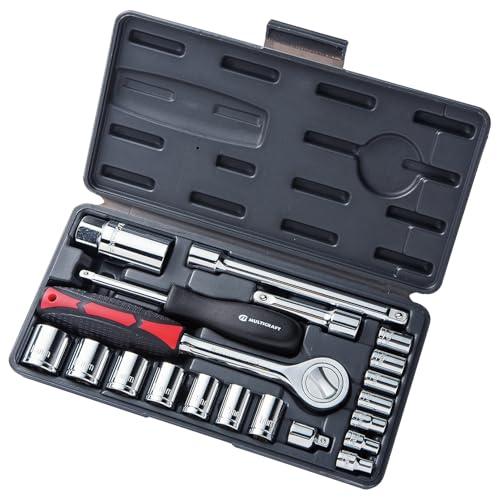 角利産業(Kakuri Sangyo) マルチクラフト ソケットレンチ 工具セット 21pcs MSR-21 自動車整備 自転車修理 | 