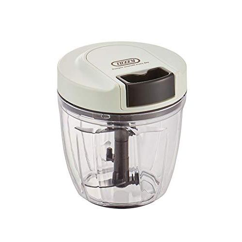 Toffy/トフィー ハンディチョッパーII K-HC6（アッシュホワイト） 新型 電源不要 手動 フードプロセッサー みじん切り チョッパー フ | 