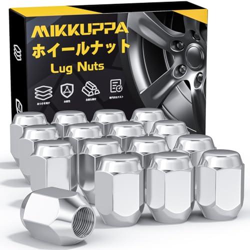 MIKKUPPA ホイールナット M12×P1.5 トヨタ・マツダ・三菱・ダイハツに適用 テーパ一座 ナット シルバー 21HEX 長さ31 m | 