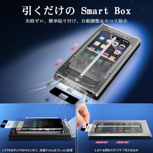 MINIKA 秒で貼り付け360度 見えないフィルム 用の iPhone 16 pro