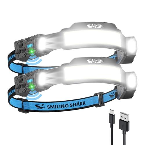 Smiling Shark ヘッドライト TS-4 新登場・超高輝度COBライト*4・調節