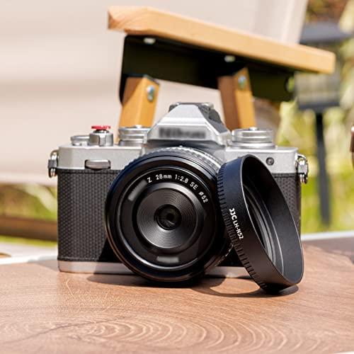 【送料込み】Nikon レンズシリーズE 28mm f/2.8ジャンク JJC ねじ込む式 アルミ レンズフード Nikon Nikkor Z 28mm F2.8 SE