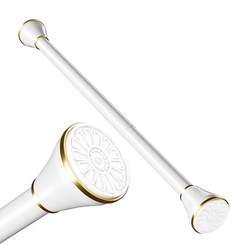 ?力 つっぱり棒2.4m ホワイトバネ式 突っ張り式カーテンレール 2m以上 範囲:約130~240cm 直径2.5cm 耐荷重約15~35kg | 