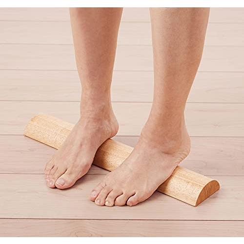 富士和産業 青竹踏み 木製 健康器具 天然 ラバーウッド 木でできた 足裏 足つぼ マッサージ ふむふむ 40cm |  | 01