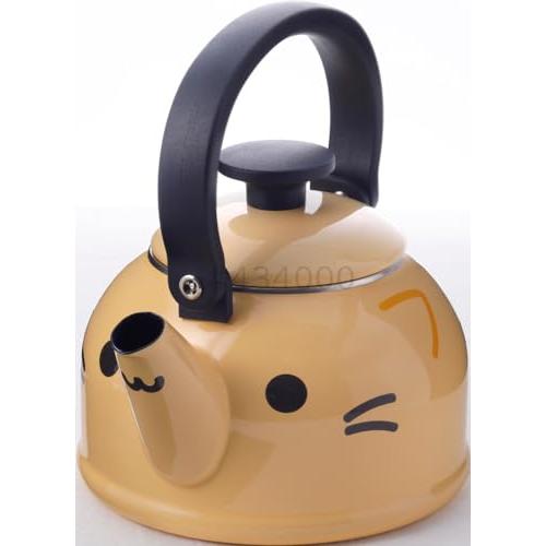 富士ホーロー(Fuji Horo) ケトル 1.8L IH対応 どうぶつやかん ねこ DOY