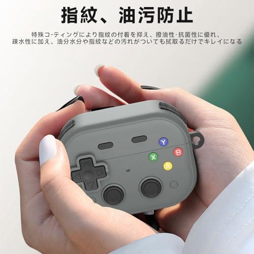 For airpods pro 3用ケース NIUQCTIAN ワイヤレスノイズキャンセリング