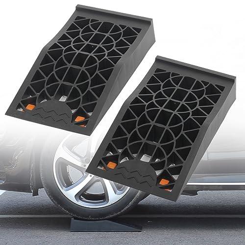 OULEME タイヤスロープ 2個セット OULEME カースロープ タイヤスロープ ローダウン車対応 耐荷重6トン