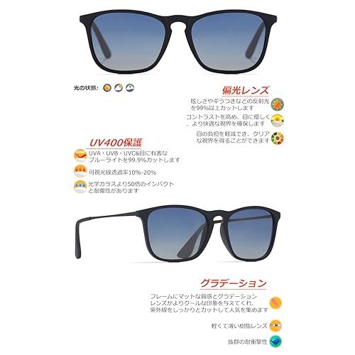 Berikin] サングラス 超軽量19g 偏光レンズ メンズ レディース UV400