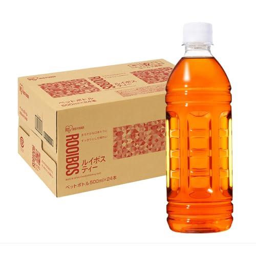 アイリスオーヤマ ルイボスティー ラベルレス 500ml ×24本 ルイボス茶 ノンカフェイン カフェインゼロ ペットボトル ケース ボトル 5 | 