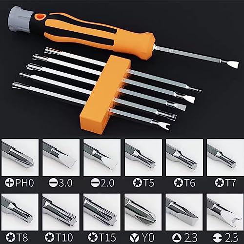 ドライバーセット 12-IN-1 トルクスドライバー 三角ドライバー 星型 特殊ドライバー T5 T6 T7 T8 T10 T15 精密 プラス |  | 02