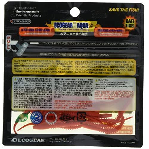 エコギア(Ecogear) 熟成アクア 活アジストレート 2.3(大盛) J08 赤エビ |  | 01