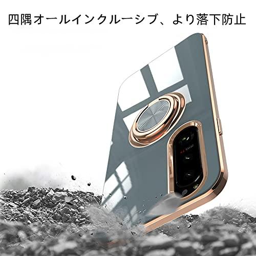 4℃ K10 リング ケース付き DINGXIN Xperia 10 iv ケース リング SO-52C SOG07 A202SO XQ-CC44 耐
