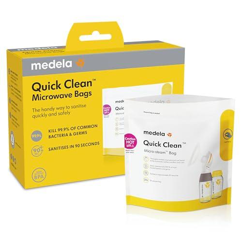 メデラ（medela） 電子レンジ除菌バッグ（5パック） クイッククリーン 