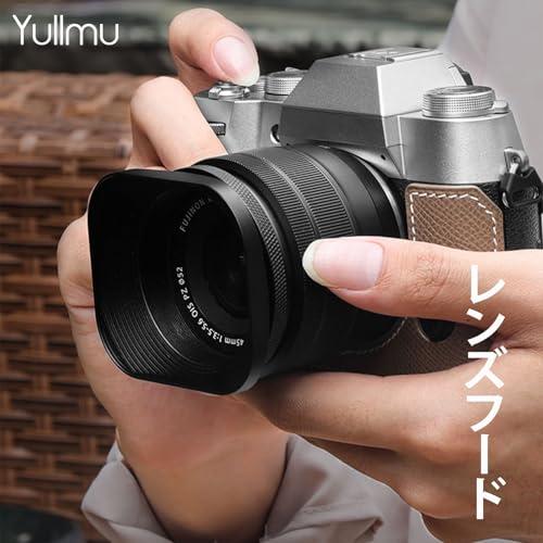 Yullmu 52mm レンズフード 角型レンズフード Ф52mm 高強度6000系
