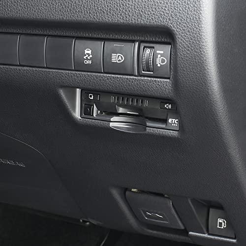 槌屋ヤック(Tsuchiya Yac) 車種専用品 トヨタ 80系 ハリアー専用 ビルトイン ETCカバー ブラック 180×100×50mm |  | 01