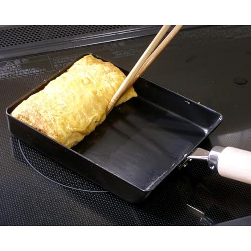 リバーライト 極 鉄 たまご焼き フライパン 特小 窒化鉄 窒化加工 IH対応 サビにくい 日本製 K1611 |  | 01
