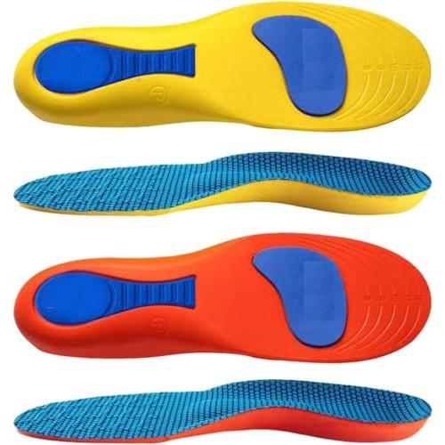 2タイプセット/4枚 インソール 軽量 足裏 革靴 衝撃吸収 中敷き 中敷 土踏まず クッション性 アーチサポート 疲れない スポーツ つま先 | 