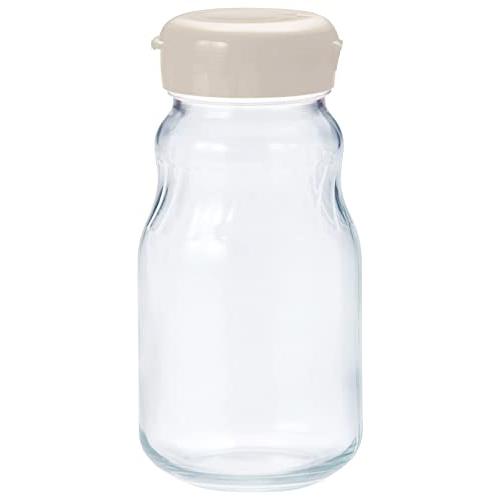 東洋佐々木ガラス フルーツシロップびん ベージュ 930ml 日本製 グッドデザイン賞 ガラス瓶 保存容器 保存瓶 梅びん 果実酒瓶 梅酒 瓶 | 