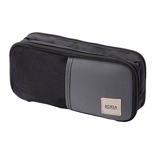 エレコム ガジェットポーチ ガジェット ポーチ 収納ポーチ バッグインバッグ 3ポケット ストレッチ素材 軽量 ブラック BMA-GP10BK | 