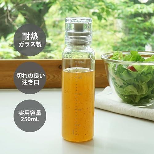 HARIO(ハリオ) ドレッシングボトルスリム 250ml 熱湯使用 ペールグレー DBSN-250-PGR |  | 01